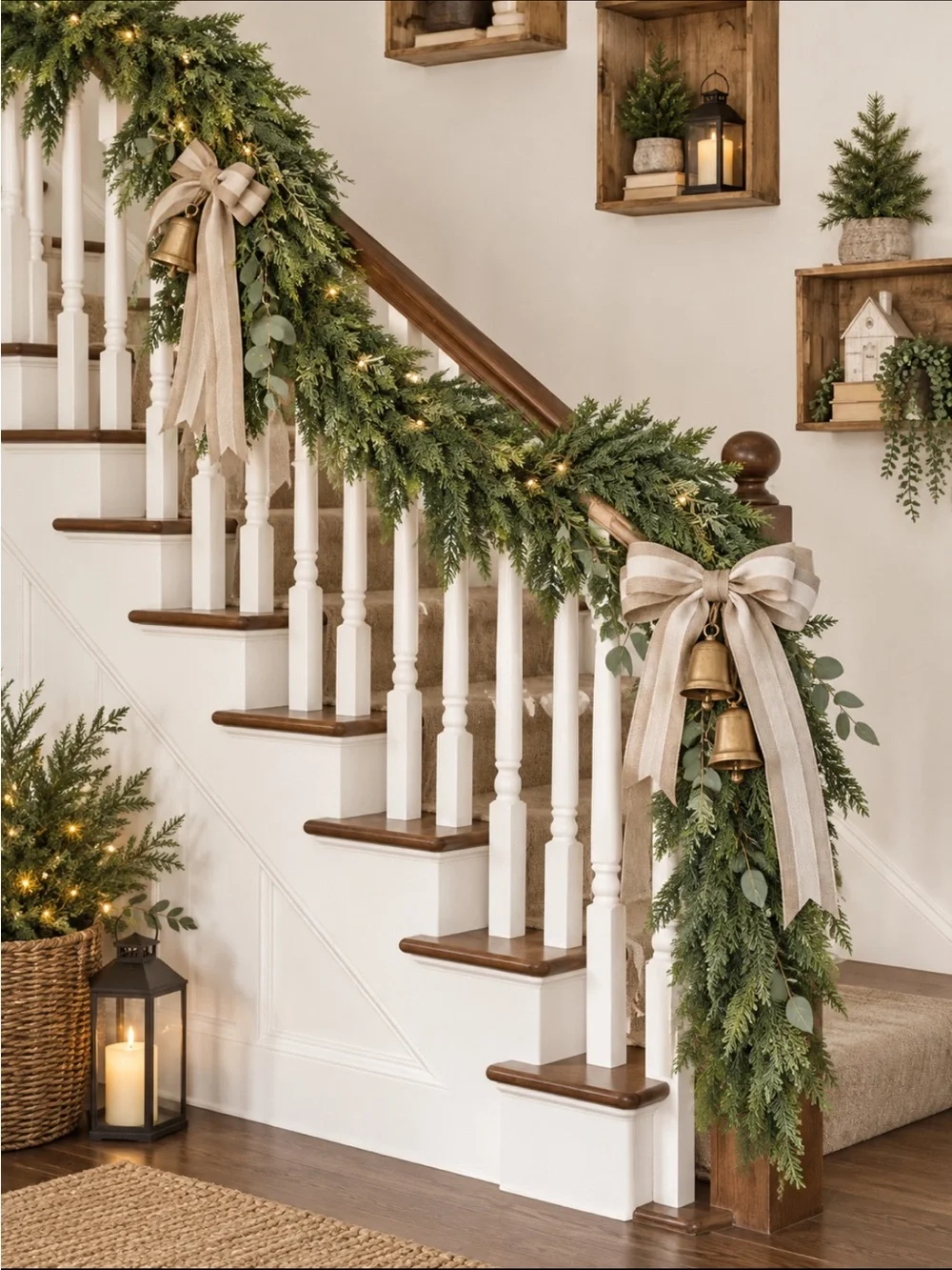 Real Touch Cedar Garland Artificial Realistic new 🆕